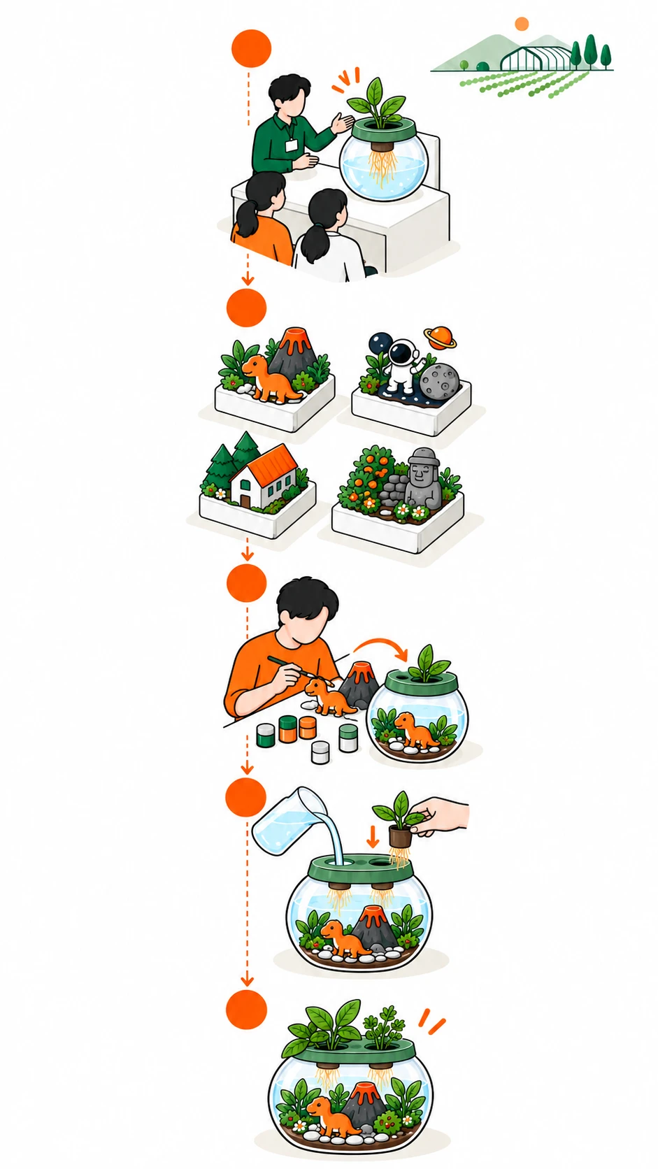 Five steps to make your own hydroponic garden